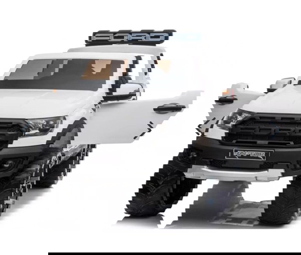 Ηλεκτροκίνητο παιδικό αυτοκίνητο Ford Ranger Raptor Original License - Λευκό
