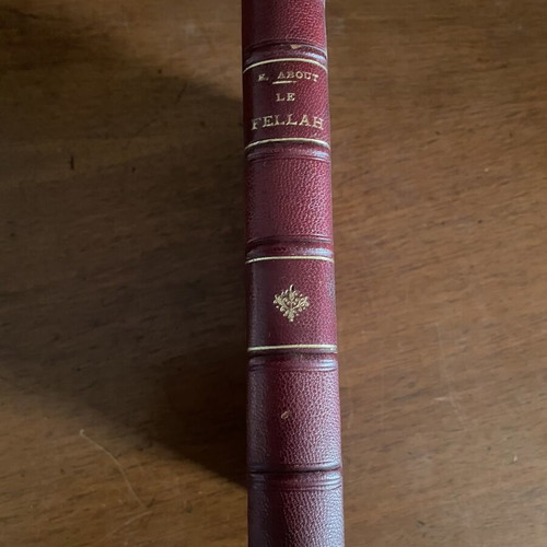 Edmond About Le Fellah book used, French language, 1906 edition