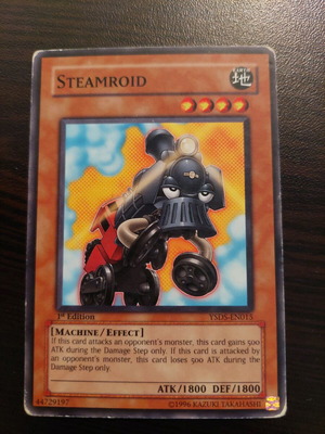 Κάρτα Yu-Gi-Oh Steamroid