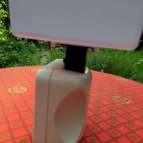 Kitchen scale used, white