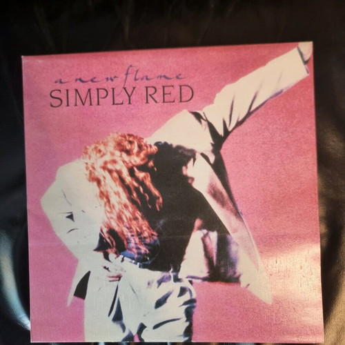 Simply Red A New Flame vinyl used, pop