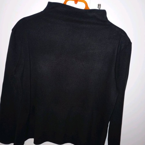 Black elastic blouse like new