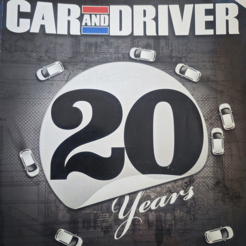 Car and Driver 20 Years Anniversary Issue December 2009 like new