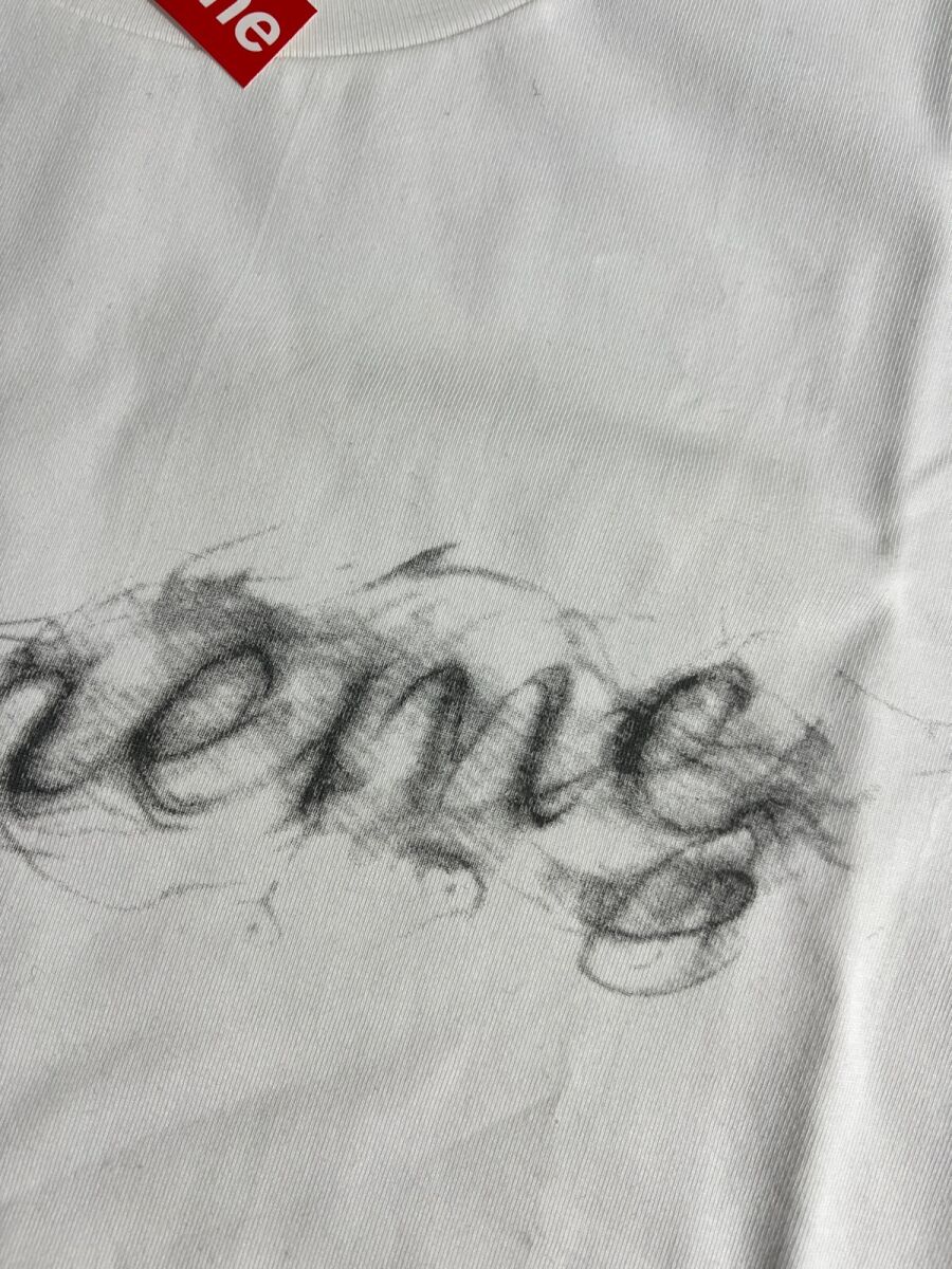 Supreme Smoke Tee new, size M, L, white - € 48,00 - Vendora.cy