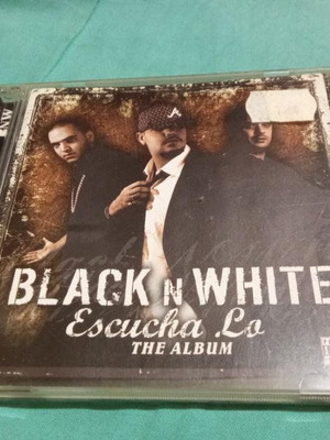 Black n White Escucha Lo the album CD μεταχειρισμένο
