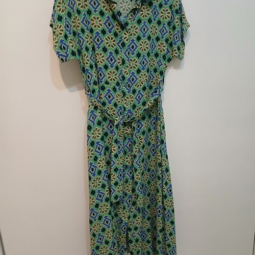 Desiree dress size S used, multicolor green