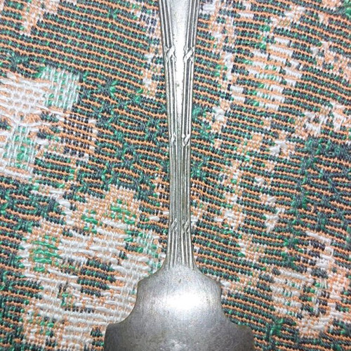 Souvenir spoons used from Isle of Man, Wales and Scotland