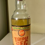Λικέρ Triple Sec EVOP σφραγισμένο, συλλεκτικό παλιό μπουκάλι
