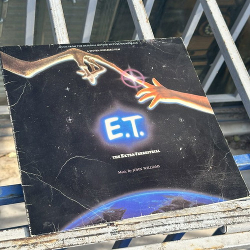 E.T. The Extra-Terrestrial Original Soundtrack vinyl used, 1982, John Williams
