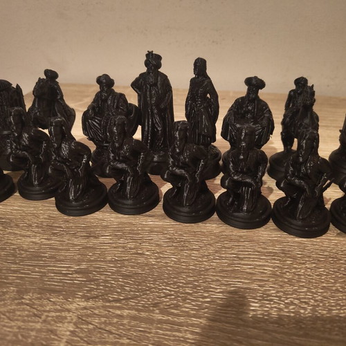 Custom Greek Revolution Chess Set new
