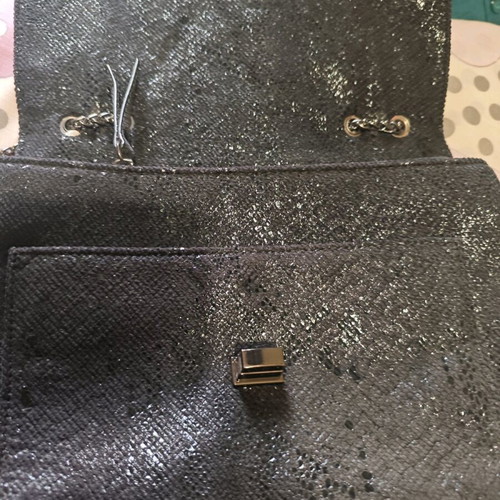 Black evening shoulder bag like new