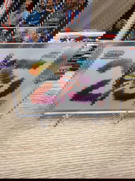 Euroleague Prizm 2024/2025 Vassilis Spanoulis Colorblast Case hit 25 years anniversary