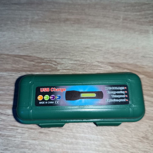 Mini Aluminum LED Flashlight Rechargeable New