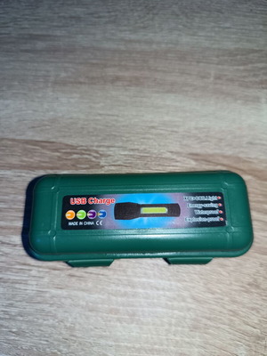 Mini Aluminum LED Flashlight Rechargeable New
