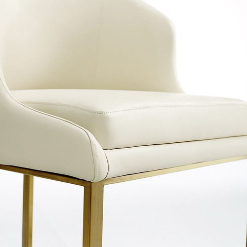 Modern beige dining chair set of 6, new