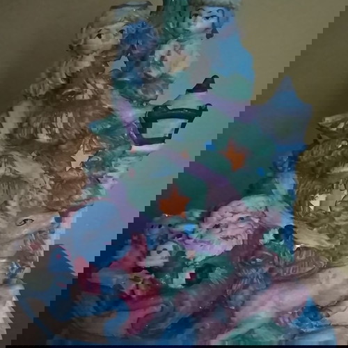 Χριστουγεννιάτικο επιτραπέζιο διακοσμητικό ύψους 18cm