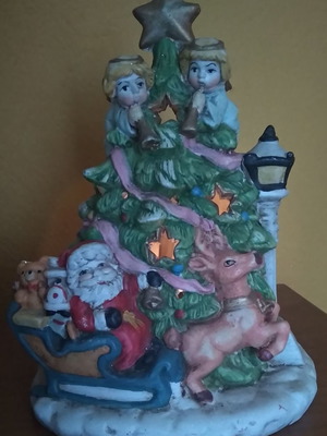 Christmas tabletop decoration 18cm tall