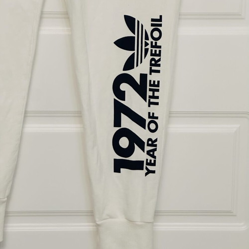 Adidas white sweatpants like new, size S