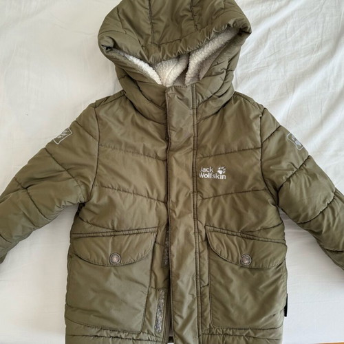 Jack Wolfskin Kids Jacket Khaki Used