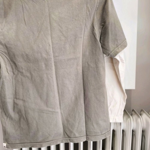 Timberland kids' t-shirt used, size 140 cm, olive color