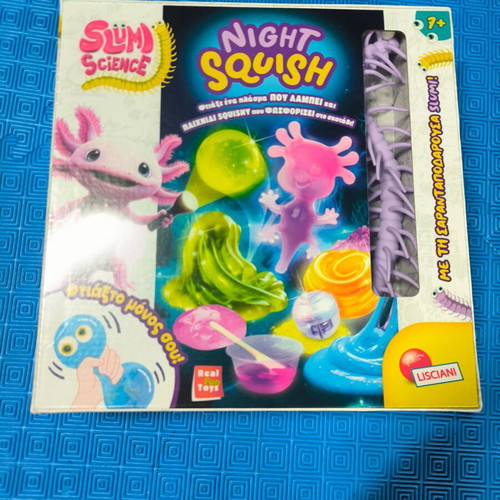 Lisciani Slime Science Night Squish educational set new