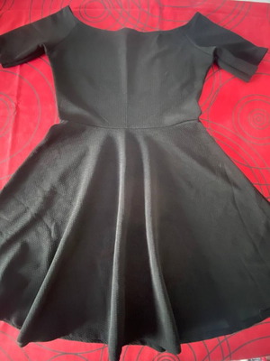 Black Fit & Flare Dress XS like new (EU 34)