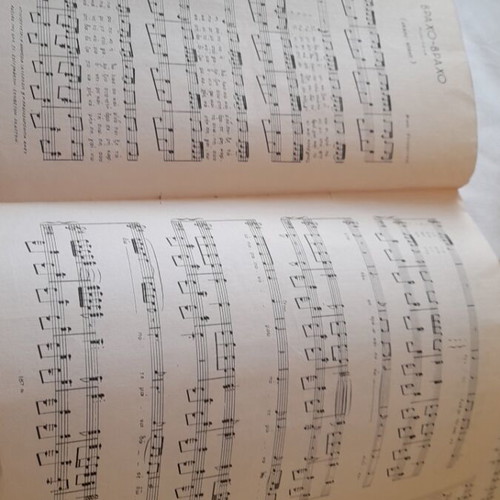 Set of 4 Greek sheet music booklets