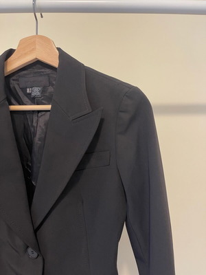 Σακάκι Zara μέσαιο μαύρο καινούργιο, μέγεθος S