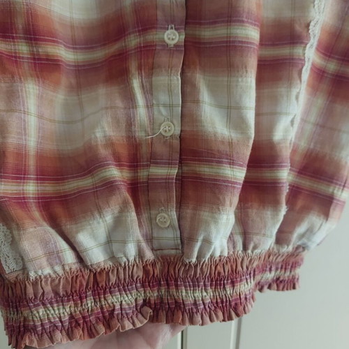Checked shirt size M used