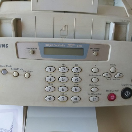 Samsung Inkjet Facsimile SF-330 multifunction fax machine used