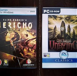 Clive Barker's Undying & Jericho (Pc Games)