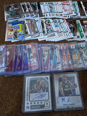 Panini Euroleague cards with signatures and good numbering new