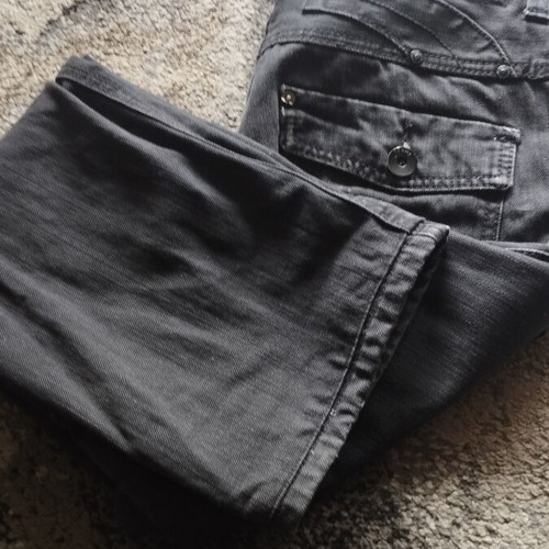 Men's Black Jeans W32L30 Used, Straight Fit, 100% Cotton