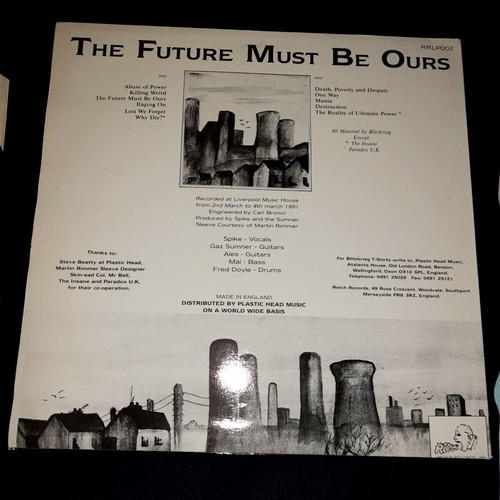 Blitzkrieg The Future Must Be Ours LP used, metal