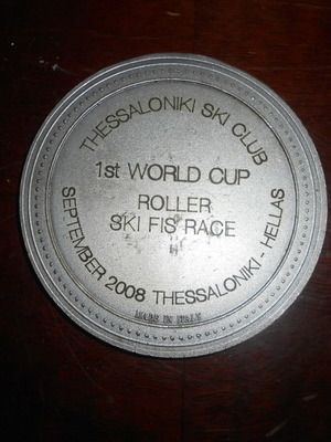 ΘΕΣΣΑΛΟΝΙΚΗ 2008 ΜΕΤΑΛΛΙΟ MADE IN ITALY SKI CLUB   ΔΙΑΜ 7CM