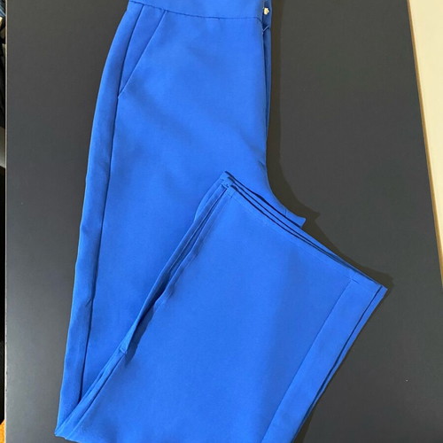 Stradivarius Blue Spring Pants like new, size S