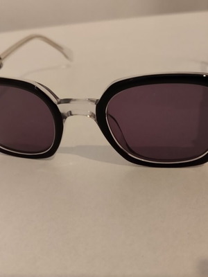 Mati Mati sunglasses slightly used, black frame with transparent details