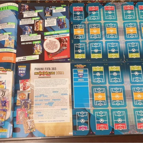 Fifa 365 Adrenalyn XL 2023 and Top Class 2023 official guides like new