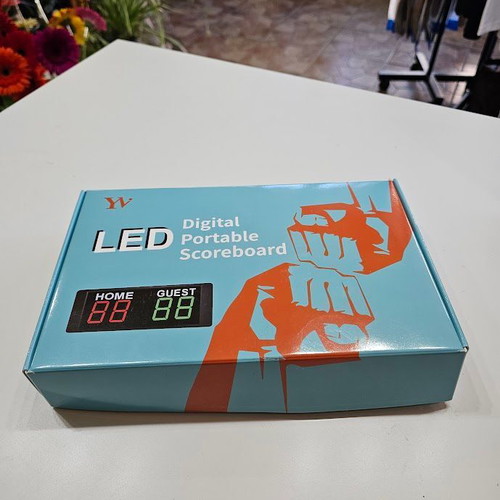 Ηλεκτρονικός πίνακας αποτελεσμάτων GI4D-1.5 LED Scoreboard V30L-4Bat νέος με τηλεχειριστήριο