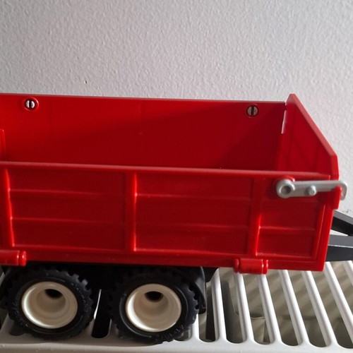 Playmobil tractor with trailer like new