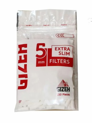 Φίλτρα GIZEH Extra Slim 5mm 150 τεμάχια καινούργια