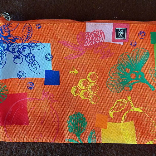 Apivita toiletry bag, colorful, 20 x 14 cm