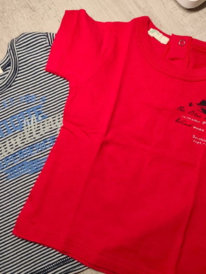 Benetton baby T-shirts set 62cm like new, 2 pieces