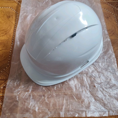 Deltaplus Construction Helmet PPE Safety Hat New Adjustable Lightweight White