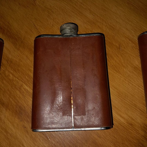 Dewars flasks used, set of 3, 150 years anniversary edition