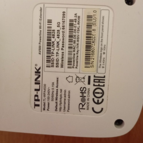 TP-Link AC powerline WiFi router