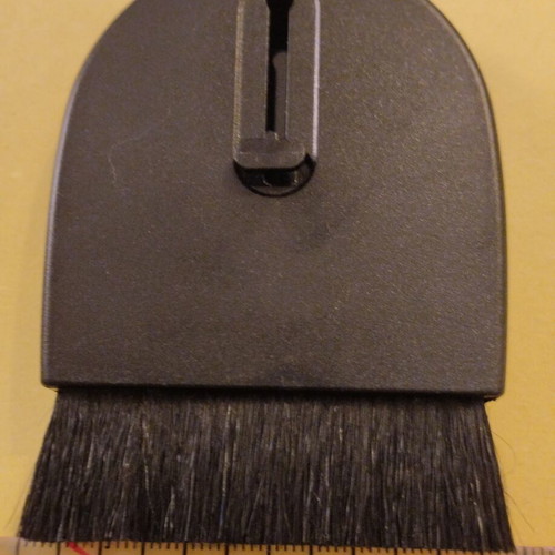 Vinyl cleaning brush new, soft foldable section