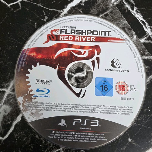 PS3 games like new, pack of 3 action
