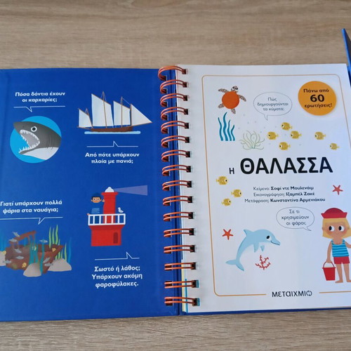 The Sea – My First Questions children's book like new