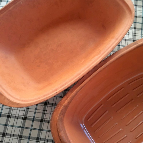 German ceramic roaster like new, 4-4.5 liters